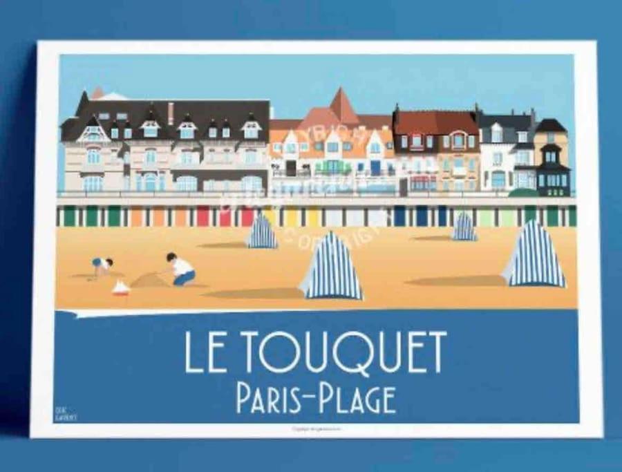 Bel Appartement En Bord De Mer Le Touquet Экстерьер фото